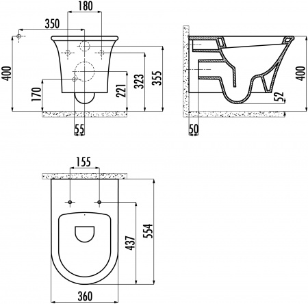 ������ ��������� Creavit Moon MO320 � ����