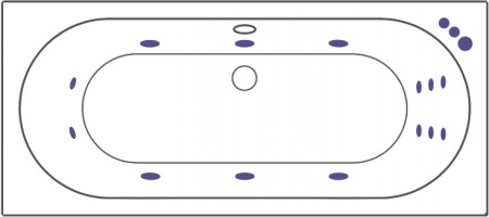 ��������� ����� Excellent Oceana WAEX.OCE18.SMART 180x80