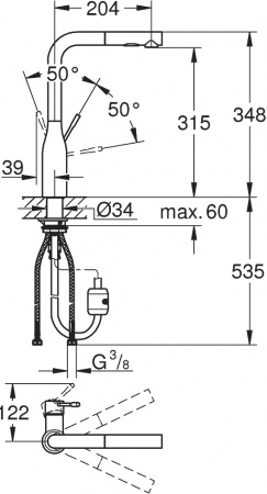 ��������� Grohe Essence New 30270DL0 ��� �������� �����