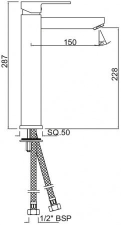 ��������� Jaquar Kubix-F KUB-CHR-35009NFB3 ��� ��������