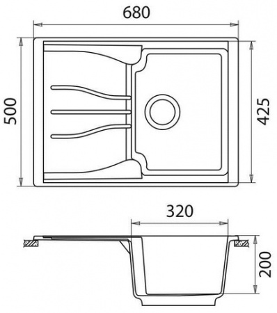 ����� �������� GranFest Standart GF-S680L �����