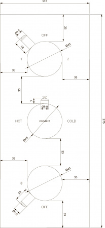 ��������� Omnires Y Y1238/KROBL ��� ����, ������