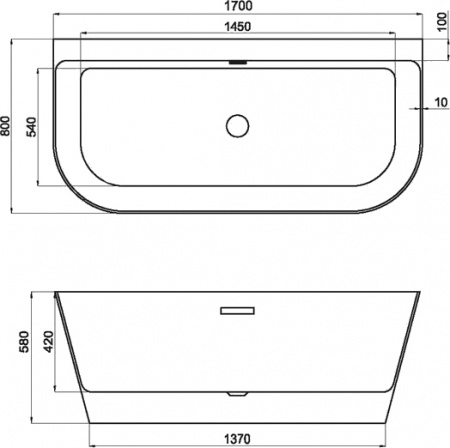 ��������� ����� Black&White Swan SB115 170x80