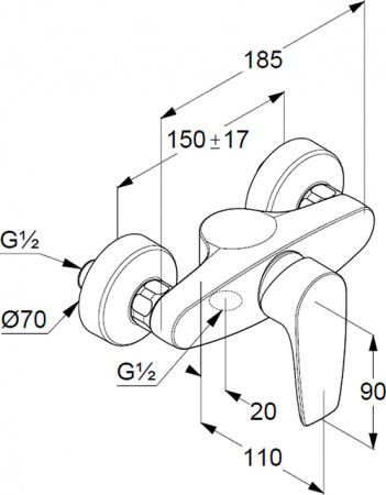 ��������� Kludi Pure&Solid 348410575 ��� ����