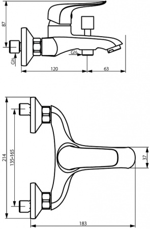 ��������� Damixa RedBlu Origin Evo 2 321000000 ��� ����� � �����