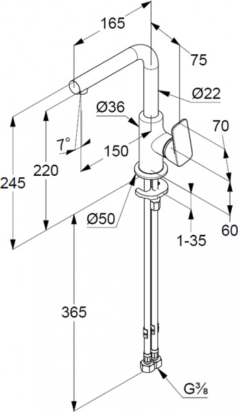 ��������� Kludi Pure&Style 400240575 ��� ��������