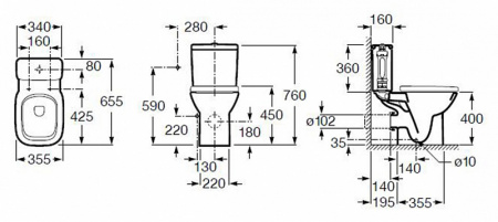 ����� ��� ������� Roca Debba 34199100Y