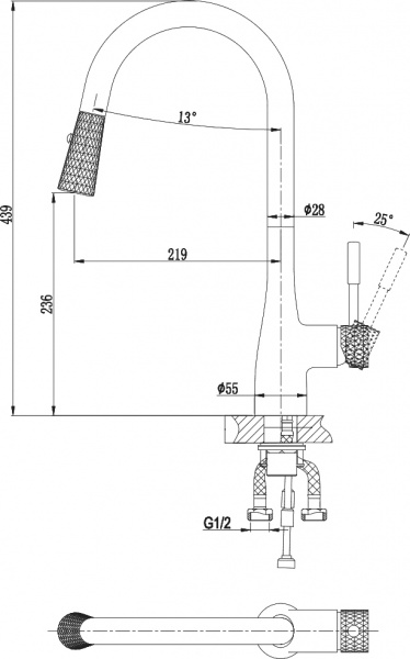 ��������� D&K Rhein Schiller DA1462505B ��� �������� �����, ������