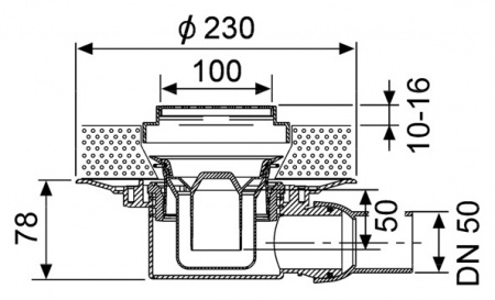 ���� ��� ���� Tece ����drainboard ��������������(6 850 01 )