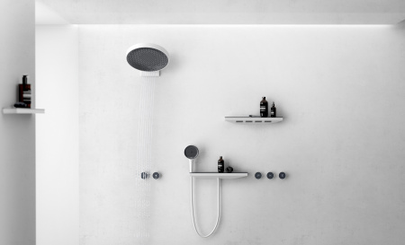 ��������� ����������� Hansgrohe Rainfinity Porter 500 26843700 � ������ � ����������