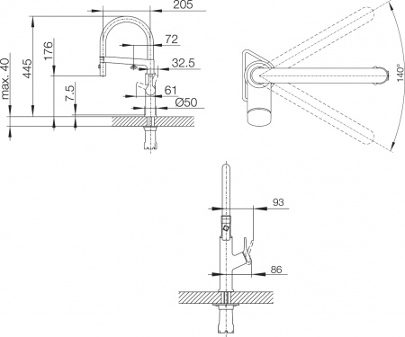 ��������� Blanco Solenta-S Senso 522407 ��� �������� �����, ����� ������