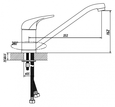 ��������� Elghansa Ecoflow Alpha 56A0103 ��� �������� �����