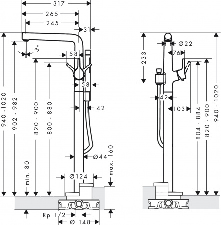 ��������� Hansgrohe Talis S 72412000 ���������
