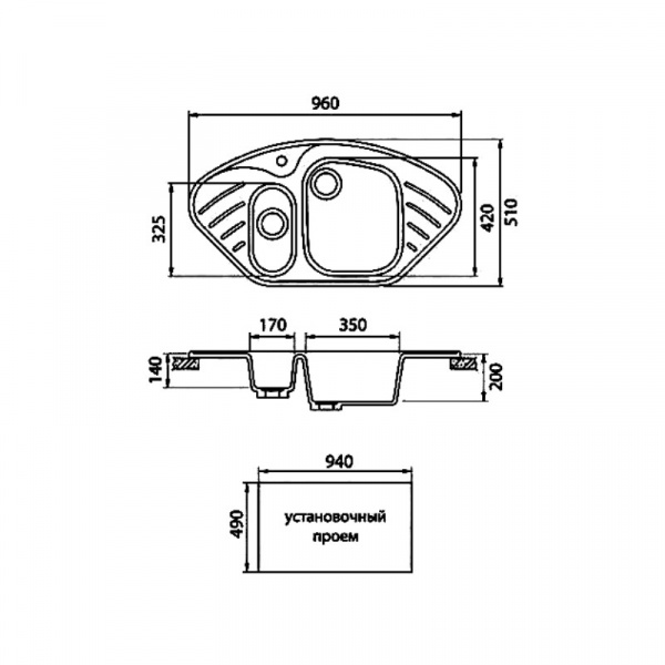 ����� �������� GranFest Corner GF-C960E �������
