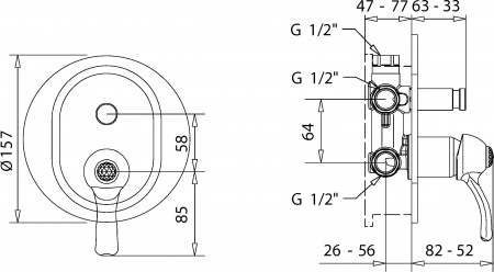 ��������� Migliore Lem Swarovski ML.LEM-1972K.DO � ���������� ������, ��� ����� � �����, ������