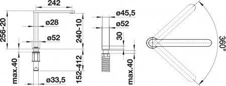 ��������� Blanco Eloscope-F-II 516672 ��� �������� �����