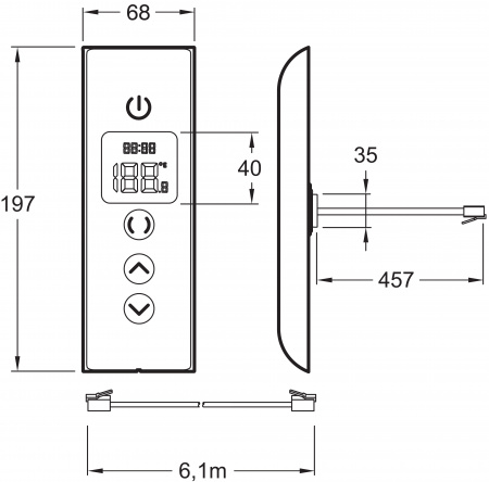 ��������� Jacob Delafon DTV Prompt 527D-0 ��� ����� / ����