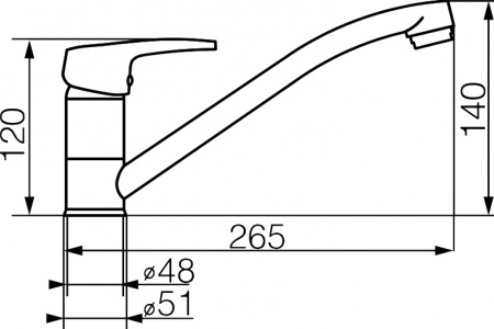 ��������� Veragio Enlar VR.ENL-5380.CR ��� �������� �����, ����