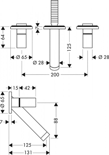 ��������� Axor Starck 10313000 ��� ��������