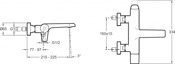 ��������� Jacob Delafon Avid E97369-CP ��� ����� � �����