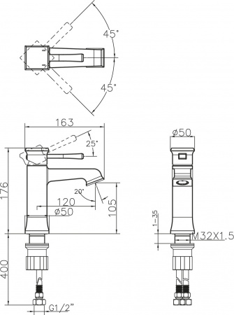 ��������� BelBagno Mille MIL LVM CRM ��� ��������