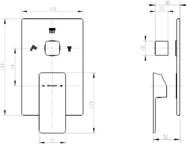 ��������� Bravat Phillis P69195C-ENG ��� ����� � �����