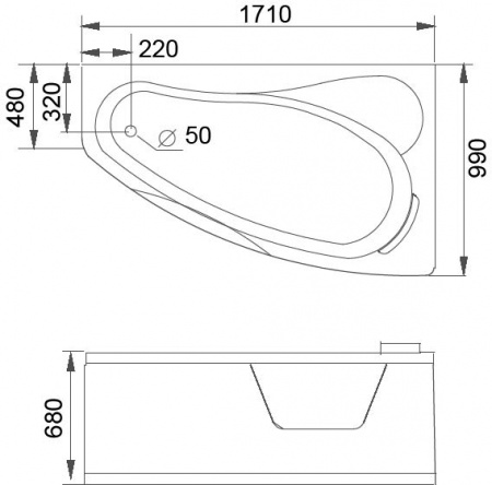 ��������� ����� Gemy G9046 II B 170x100 R