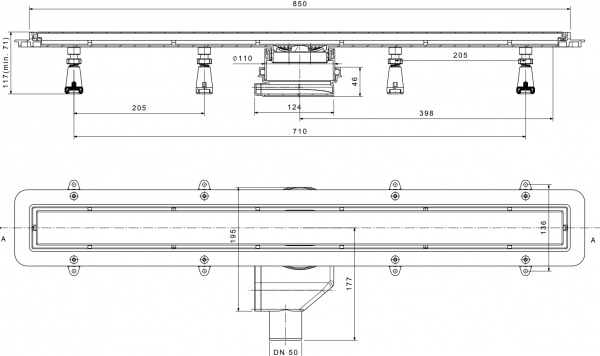   Pestan Confluo Premium Line 850  /