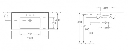 ��������� �������� Villeroy & Boch Subway 2.0 7175 A001