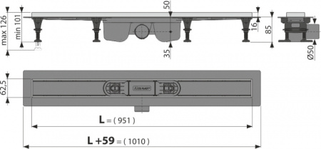   AlcaPlast APZ22 Optimal 95 