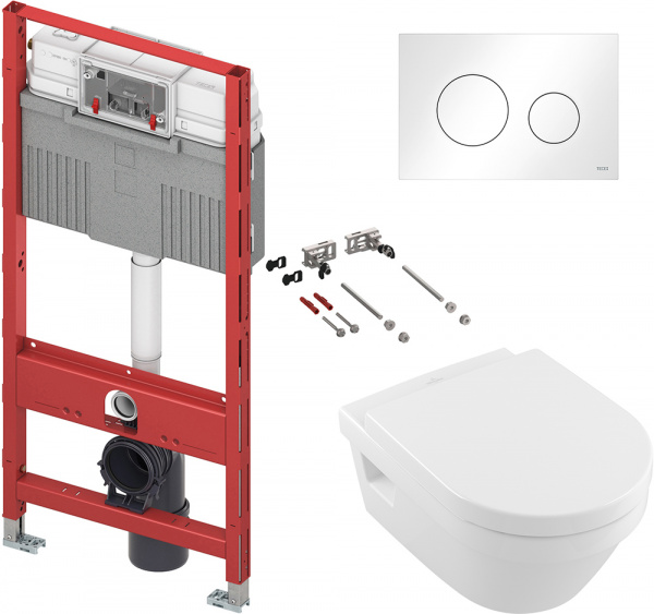 ��������  ������ ��������� Villeroy & Boch Omnia Architectura 5684HR01 alpin, ������������ + �������� ��������� ��� ����������� TECE TECEprofil 9380014 + ������� ����������� ��� �������� TECE TECEprofil Uni 2.0 9300302 + ������ �����