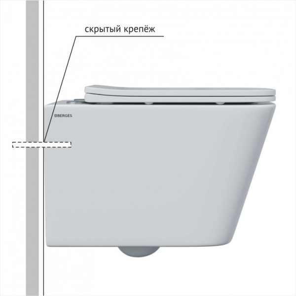  BERGES  FLOE S Rimless 51 ,   Floe S Slim SO, ,  082134