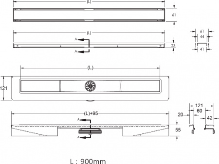   Berges Wasserhaus B1 Antik 092127 90 
