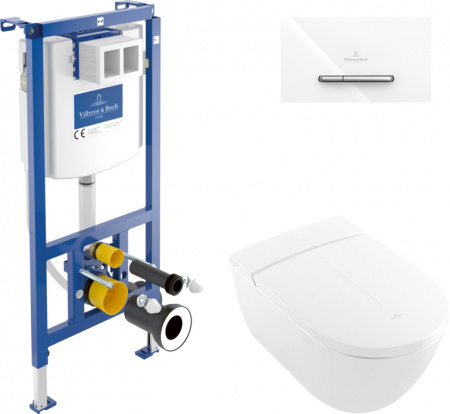 ��������  ������ ��������� Villeroy & Boch Viclean V0E100R1 ���������� �����, � �������� ���� + ������� ����������� ��� �������� Villeroy & Boch 92242700 + ������ �����