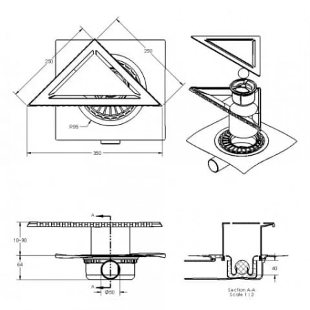 ���� ZENTRUM Norma 350�250�250 ������� ����������� ����� , ������� ������� ���� 090913