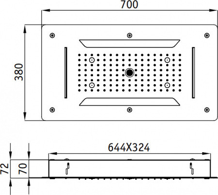 ������� ��� RGW Shower Panels SP-71