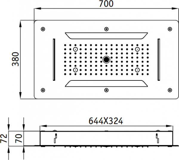������� ��� RGW Shower Panels SP-71
