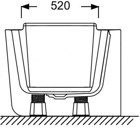 ��������� ����� Jacob Delafon Reve E6D440-0 180�78