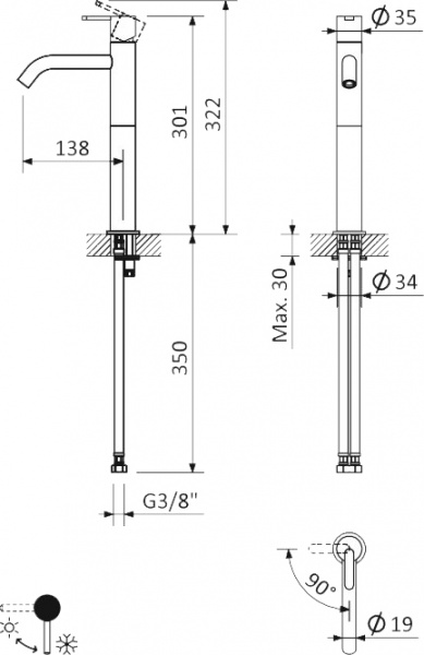 ��������� Cezares Leaf LC2-01-W0 ��� ��������