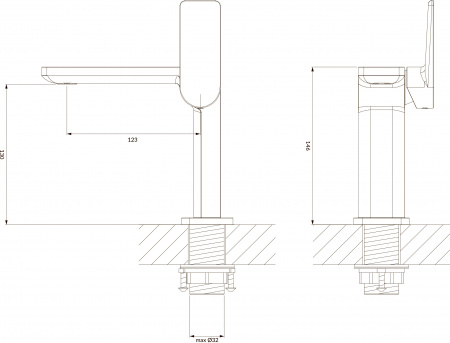 ��������� Omnires Parma PM7410XCR ��� ��������, ����