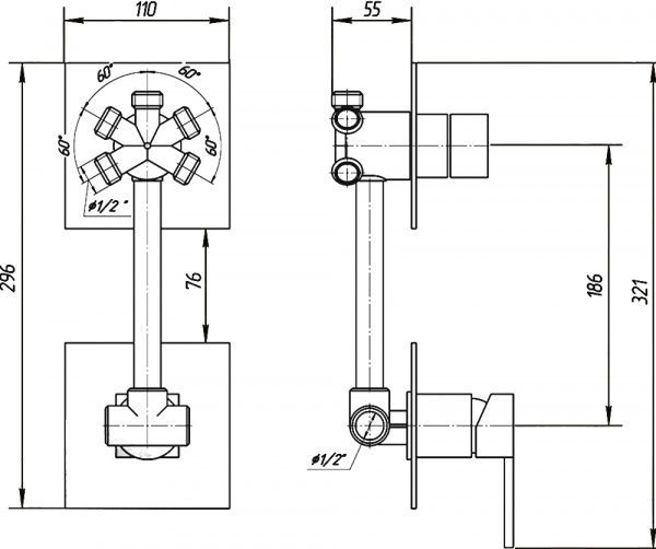 ��������� Migliore Kvant ML.KVT-2731.CR � ���������� ������, ��� ����� � �����