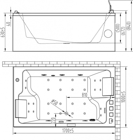 ��������� ����� Orans BT-62115R 170x100