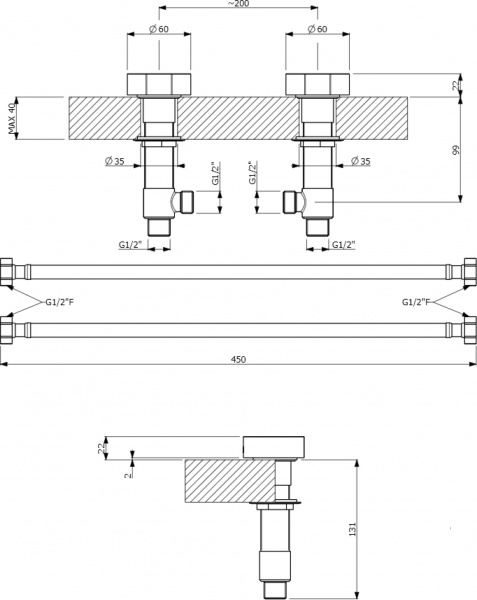 ��������� Villeroy & Boch Dawn TVW10612015261 ��� ��������