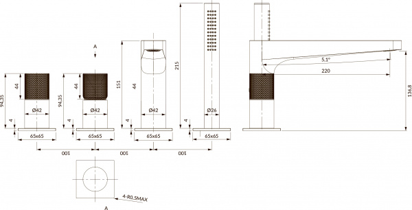 ��������� Omnires Contour CT8032CR �� ���� �����, ����