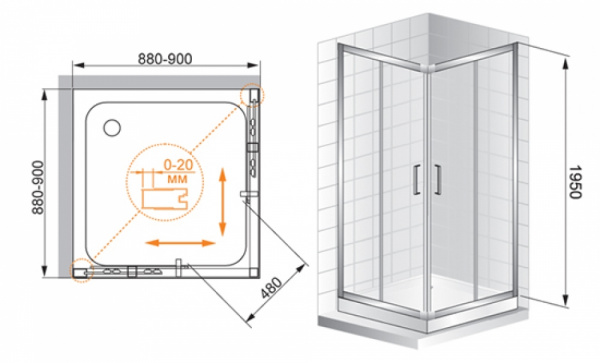 ������� ������ Cezares Porta A2 90 P Cr