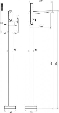 ��������� Ravak Freedom FM 081.00 � ���������� ������, ���������