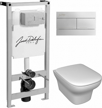 ��������  ������� ����������� ��� �������� Jacob Delafon E5504-NF + ���� ��� ������� ���������� Jacob Delafon Vox EDM102-00 + ������ ����� Jacob Delaf