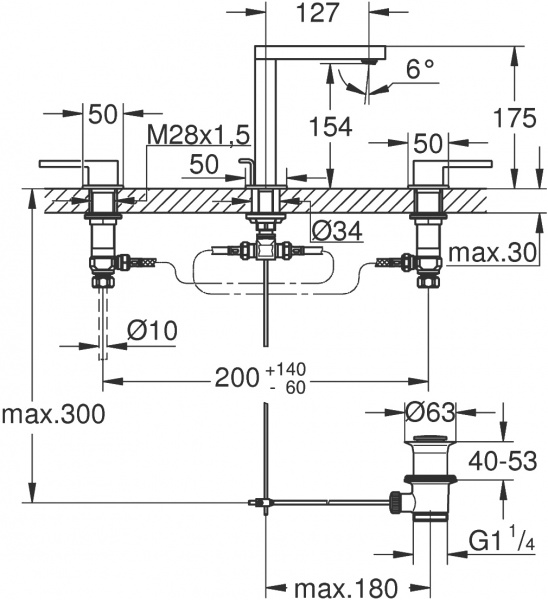 ��������� Grohe Plus 20301003 ��� ��������