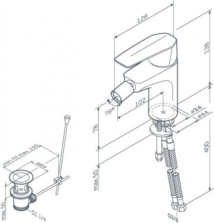 ��������� AM.PM Gem F90A83100 ��� ����
