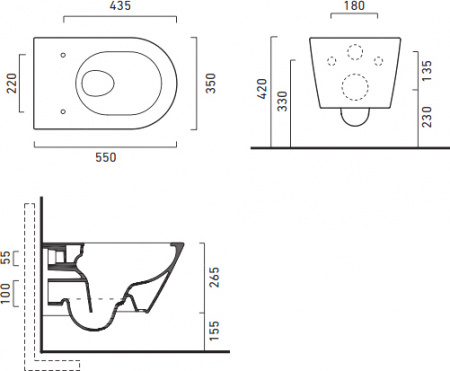 ������ ��������� Catalano Zero NF 55 ������������